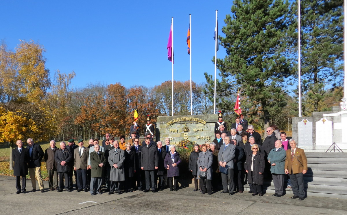 Kranzniederlegung in Belgien2012